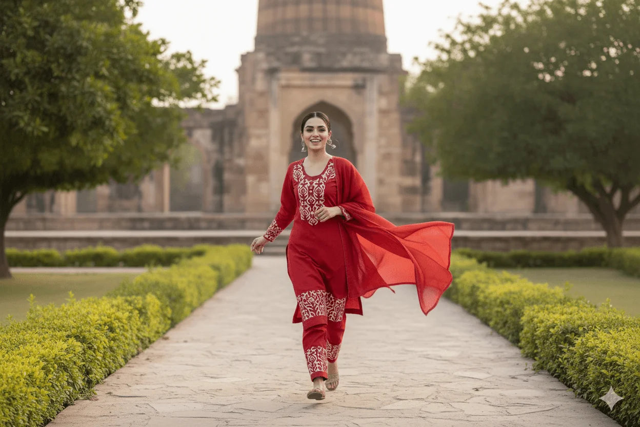 Crimson Grace – Unstitched 3-Piece Suit