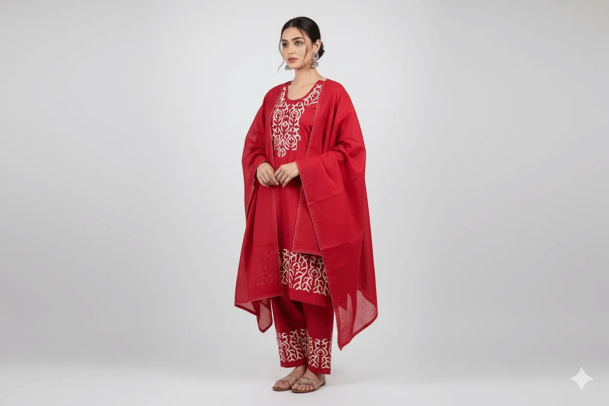 Crimson Grace – Unstitched 3-Piece Suit